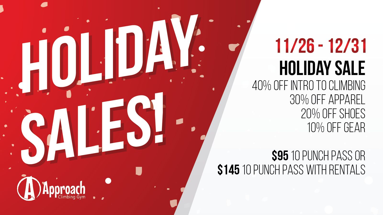 Holiday Sales Event