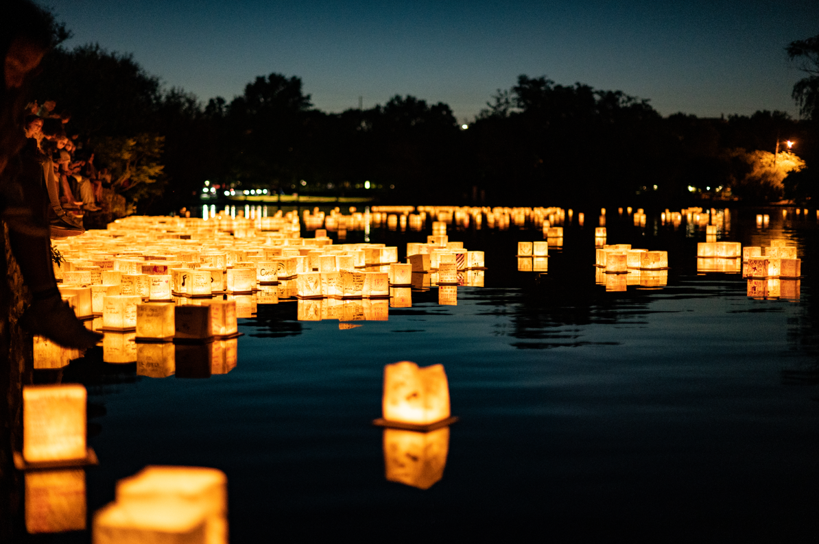 Tempe, AZ Water Lantern Festival