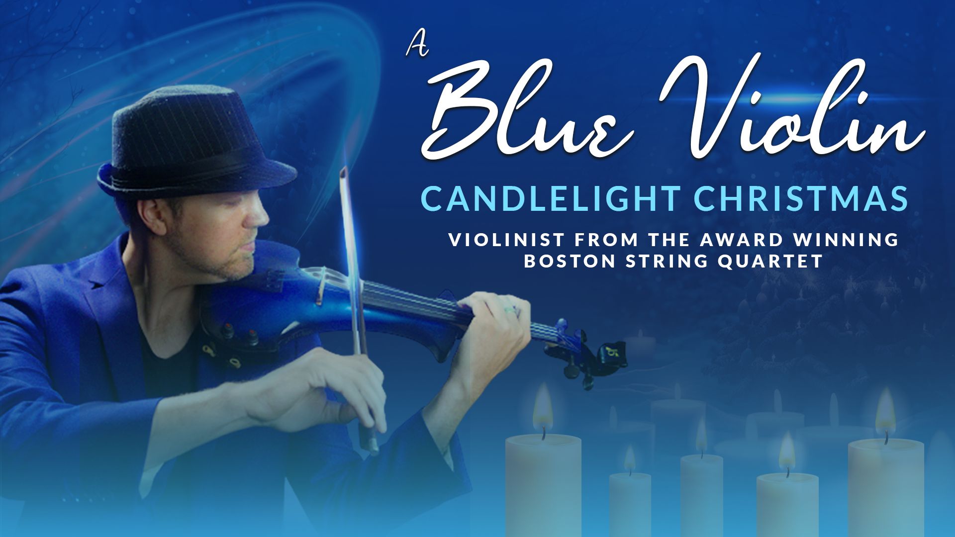 A Blue Violin Candlelight Christmas - Bismarck, December 13 2023