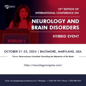 10th Edition of International Conference on Neurology and Brain Disorders