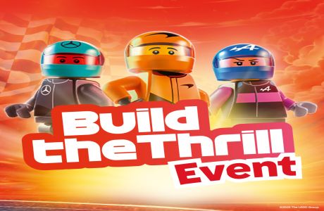 LEGO® F1® - themed 'Build the Thrill Event' at LEGOLAND Discovery Center Columbus