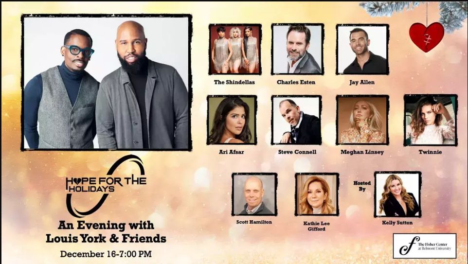 Hope for the Holidays - An Evening with Louis York and Friends, a star-studded benefit show