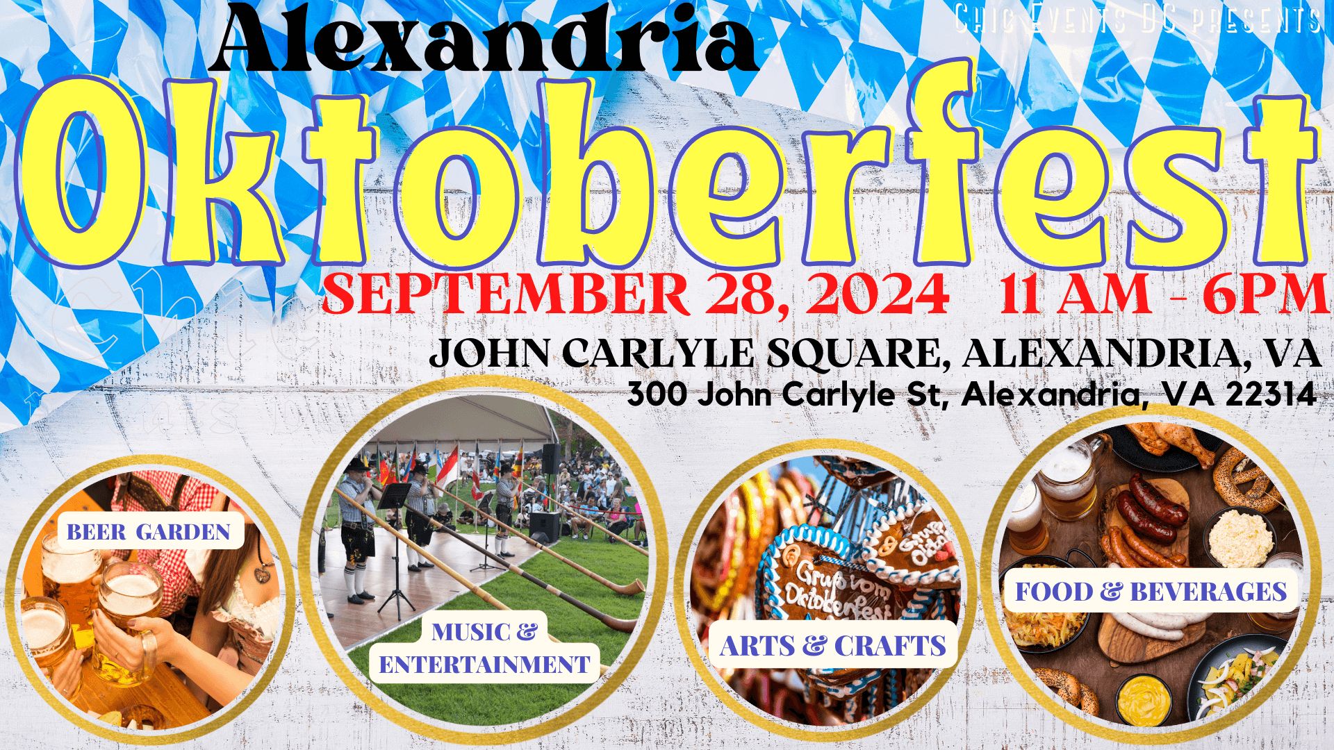 OKTOBERFEST in Old Town Alexandria @ JOHN CARLYLE SQUARE